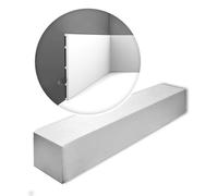 Orac Decor SX207-box MODERN SQUARE 1 carton 10 pièces Plinthe | 20 m