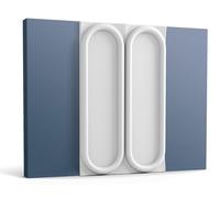 Orac Decor W126 3d panneau mural Lambris mural Panneau acoustique Dalle pour mur et plafond Moulure en stuc 50 x 80 cm