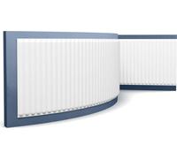 Orac Decor W214F 3d panneau mural Lambris mural Panneau acoustique Moulure décorative Moulure en stuc 2 m