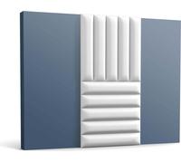 Orac Decor W218 3d panneau mural Lambris mural Panneau acoustique Moulure décorative Moulure en stuc 2 m
