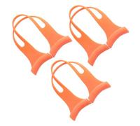 Orange Boucle D'extension en Silicone Masque de 3 Pièces