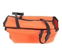 Orange Pochette à Outils pour Échelle Pliante en Toile Oxford | Renfort par Boucle, Grosse Capacité, Forte Résistance à Traction, pour Bureau et Usage sur Échelle