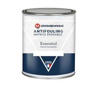 Orangemarine Antifouling Matrice Érodable Essential Peinture Antisalissures pour Coque Bateau - Protection Saisonnière Zones Faible à Moyenne - 750 ML (Rouge)