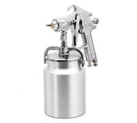 ORAZIO Pistolet de Pulvérisation de Peinture à l'Air, Professionnelle 1000ml 1,5mm Buse Haute Pression Grand Volume d'alimentation par Aspiration Pistolet de Peinture 221274