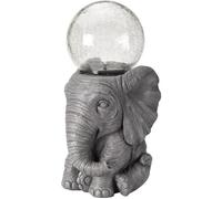 Orbe Eléphant résine et verre