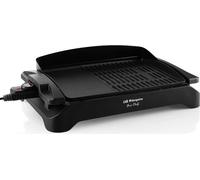 Orbegozo BC 4000, 2000 W, Gril électrique, 2 zones de cuisson, modèle de table, avec grille et plaque