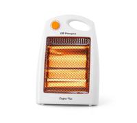 Orbegozo BP 5007 Poêle à Quartz Compact - Chaleur Intense et Uniforme par Rayonnement - 2 Niveaux de Puissance - Système de Sécurité Anti-Basculement