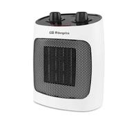 Orbegozo CR 5031 Chauffage Céramique Compact - Puissance 2000W - Élément Chauffant Céramique PTC - 3 Modes de Fonctionnement - Protection Anti-Basculement et Surchauffe - Poignée de Transport