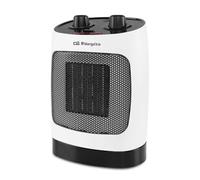 Orbegozo CR 5032 - Radiateur céramique, 2 niveaux de puissance, mode ventilateur, oscillant, poignée, protection contre la surchauffe, 2000W