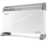 Orbegozo CVT 3400, convecteur, thermostat réglable, fonction turbo, protection contre la surchauffe, poignées, 2000 W, blanc