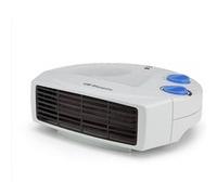 Orbegozo FH 5008 a Chauffage Horizontal - Puissance 2000W - 2 réglages de chaleur - Thermostat réglable - Protection contre la surchauffe - Fonction ventilateur Blanc G