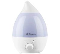 Orbegozo Humidificateur HU 2013 – Vapeur froide, purifie l'air et régule l'humidité, 1,3 l