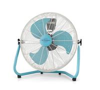 Orbegozo PW 1546 - Ventilateur industriel Power Fan, 3 vitesses, pales métalliques, poignée de transport, 130 W, bleu et blanc