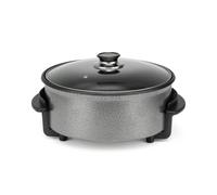 Orbegozo PZ 3090 Faitout électrique 30 cm 1500 W Capacité 5 litres Couvercle en verre avec poignée et soupape de sécurité