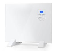 Orbegozo reh 500 un panneau rayonnant - design élégant en blanc - télécommande - programmation journalière et hebdomadaire - protection contre la surchauffe - puissance 500 W