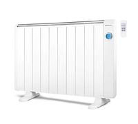 Orbegozo Radiateur RRE 1810 A 1800 W – 10 éléments, écran LCD, télécommande – aluminium, blanc