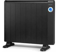 Orbegozo RRW 1505, Radiateur sans huile, Aluminium, Intérieur, Sol, Mur, Noir, Aluminium