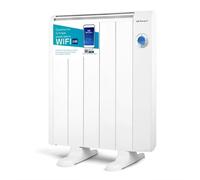 Orbegozo RRW-800 Émetteur thermique WiFi RealWarm Elements - Commande vocale avec Google Assistant et Alexa - Programmation quotidienne et hebdomadaire - Fonction de détection de fenêtre ouverte - Aff