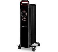 Orbegozo RU 1500 Indoor Noir 1500 W Radiateur de radiateur électrique à huile