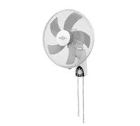 Orbegozo Ventilateur mural WF 1040 45 W 40 cm avec 3 modes de fonctionnement et 3 vitesses, 5 pales incurvées, design épuré silencieux, gain de place à l'intérieur