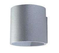 Sollux Lighting Or pplique murale 1x40 W gris SL.0049