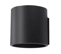 Sollux Lighting Or pplique murale 1x40 W noir SL.0048
