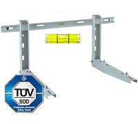 Orbis Support unité extérieure climatiseur complet avec kit anti-vibrations, vis et chevilles pour fixation murale OB588020 Charge maximale 100 kg