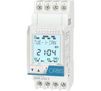 ORBIS Zeitschalttechnik DATA LOG 2 230 V Programmateur horaire pour rail numérique 250 V/AC
