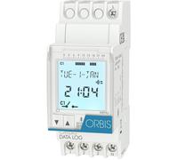ORBIS Zeitschalttechnik DATA LOG 230 V Programmateur horaire pour rail numérique 250 V/AC