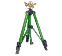 Orbit 56667 N Zinc Impact Sprinkler on Tripod Base | Arroseur rotatif à 360 degrés avec hauteur réglable, zinc robuste, buse haute pression pour une grande couverture de pelouse