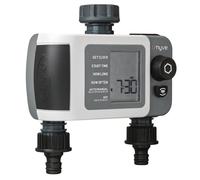 Orbit 94792 - Programmateur numérique d'arrosage B-hyve Bluetooth XD 2 Sorties | Connexion Femelle 3/4" à Robinet, Comprend 2 connecteurs automatiques pour Tuyau | Contrôlable Depuis l'application