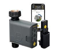 Orbit B-hyve 90204 Minuteur d'arrosage intelligent Gen 2 avec concentrateur Wi-Fi - Minuteur d'arrosage intelligent - Système Wi-Fi - Contrôlé par application - Fonctionne avec piles AA résistantes