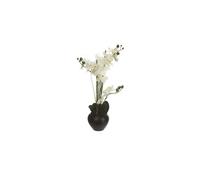 Orchidée artificielle vase céramique noir H53cm - Atmosphera Créateur d'intérieur