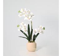 Orchidée Phalaenopsis artificielle de 71cm en pot - plante artificielle