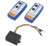 Ordellia 2 pcs Télécommandes sans Fil pour treuil avec récepteur 23 mètres portée 12 V fréquence 433 MHz pour manutention, Levage, Traction, halage, remorquage, Compatible Tous treuils 12 V
