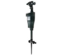Ordellia Animal avec capteur PIR Vert foncé Anti nuisible pour Chien Chat Renard fouine martre Lapin Rongeur Jardin terrasse Balcon extérieur intérieur