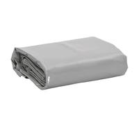 Ordellia Bâche grise - 2,5 x 4,5 m - 650 g/m² - En toile avec revêtement en PVC - Pour jardin, terrasse, balcon, garage, chantier de construction, bois, meubles, voiture