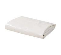Ordellia Bâche résistante à l'eau UV enduite PVC 4 x 5 m blanche protection extérieur jardin voiture remorque camping