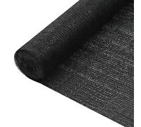 Ordellia Brise-vue noir - 1,2 x 10 m - En polyéthylène haute densité - 75 g/m² - Perméable au vent et à l'eau - Résistant aux UV - Pour jardin, balcon, terrasse - Avec matériau respirant et