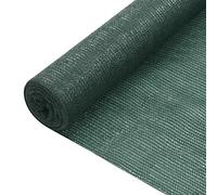 Ordellia Brise-vue vert - 1,2 x 10 m - En polyéthylène haute densité 75 g/m² - Résistant aux intempéries - Résistant aux UV - Brise-vue pour jardin, balcon, terrasse - Matériau perméable au vent et