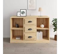 Ordellia Buffet chêne Sonoma en Bois d’ingénierie 104,5 x 35,5 x 67,5 cm, bahut pour Salle à Manger, Rangement Vaisselle et décor