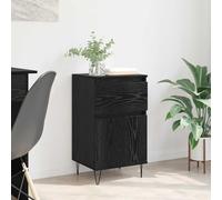Ordellia Buffet tiroir chêne Noir en Bois d’ingénierie 35 x 40 x 70 cm, bahut Enfilade Commode Rangement Compact pour Salon Salle à Manger,