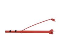 Ordellia Cadre de treuil Robuste 300-600 kg Acier, Extensible, pivotant 180°, idéal pour Atelier, Garage, Chantier, entrepôt, Bateau, remorque, sécurité, Montage Mural, Levage Traction halage