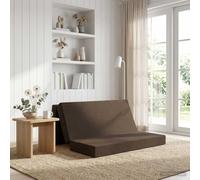 Ordellia Canapé-lit Pliable 200 x 67 x 45 cm, Taupe, Convertible, léger, Tissu Respirant, pour Chambre Adulte ou Enfant, Espace optimisé, Usage intérieur, Confort Moelleux
