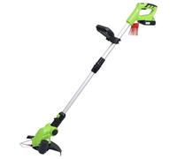 Ordellia Coupe-Herbe sans Fil 20V 1500mAh Li-ION avec Manche télescopique, tête pivotante, Outil de Jardin Polyvalent pour Tonte pelouse et Coupe-Bordures, léger, Pratique, Charge Rapide