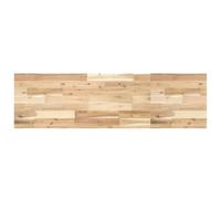 Ordellia Dessus de Meuble lavabo Salle Bain en Bois d'acacia Massif Non traité, 160 x 40 x 4 cm, Plan Toilette rectangulaire pour Armoire Rangement Vasque sous Placard et étagère