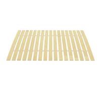 Ordellia Latte de Rechange sommier en Bois de peuplier Massif 100 x 200 cm avec 17 Lattes élastiques Pliables pour lit Plateforme et Chambre, Support Durable Matelas