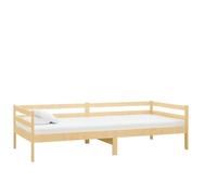 Ordellia Lit de Repos en Bois de pin Massif avec Matelas 90x200 cm, Cadre de lit Solide Plateforme, Meuble Multifonction pour Chambre, canapé-lit Confortable et Pratique