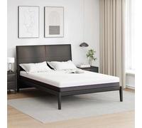 Ordellia Matelas en mousse à mémoire de forme 140 x 190 cm, 16 cm moyen, respirant, housse lavable, fond antidérapant, pour chambre à coucher et lit à sommier tapissier, ergonomique, mousse