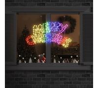 Ordellia Panneau de Noël avec 240 LED multicolore 99,5 x 54 cm en PVC pour l'intérieur et l'extérieur, décoration de l'Avent festive avec prise, durable pour salon, jardin et ambiance d'hiver